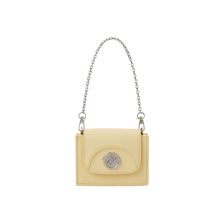 NERDY★韓国大人気 Stamp Two Way Mini Chain Bag 3Color MUSINSA | NERDY Stamp Two Way Mini Chain Bag Light Yellow