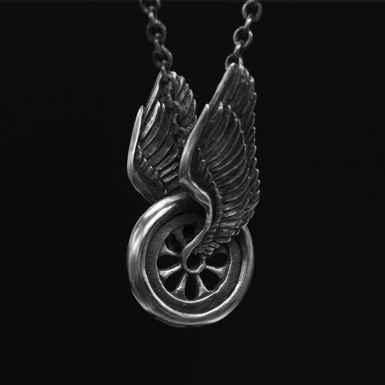 Flying Wheel Pendant