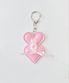 더블하트 키링 핑크