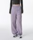 우먼즈 나일론 와이드 스트링 팬츠 [라벤더]