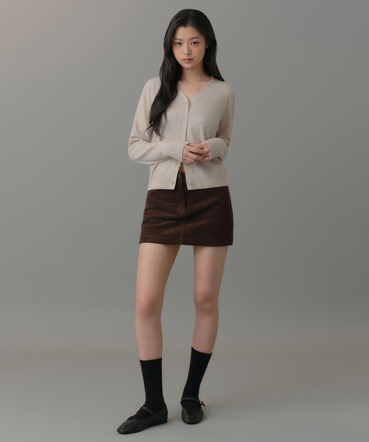 무신사 스탠다드 우먼(MUSINSA STANDARD WOMAN) 우먼즈 램스울 가디건 [오트밀]