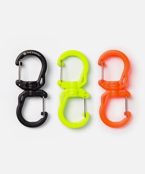 THE EARTH Double Carabiner (3pack)