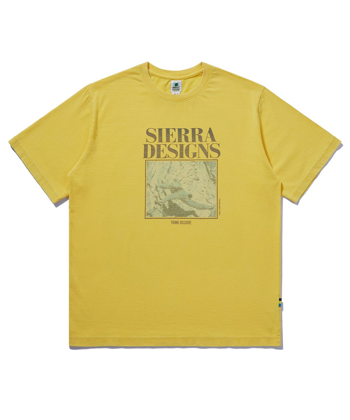 시에라디자인(SIERRA DESIGNS) 시에라디자인 포토아카이브 워싱 반팔티셔츠 YELLOW