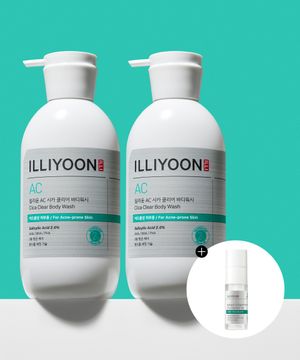 시카 아크네 클리어 바디워시 400ml 2pack