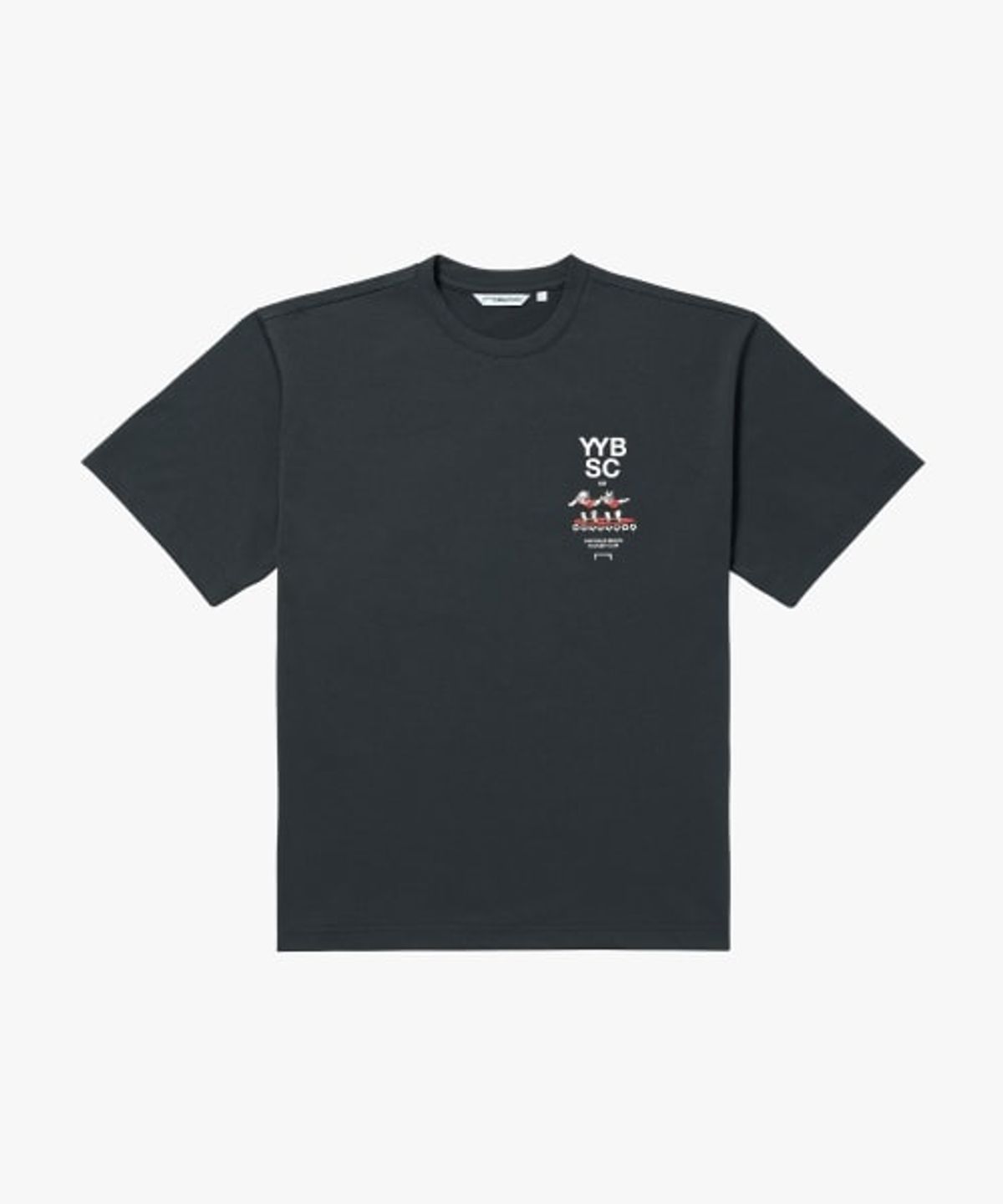 골스튜디오(GOALSTUDIO) YANGYANG BEACH TWO YANG YANG TEE-CHARCOAL