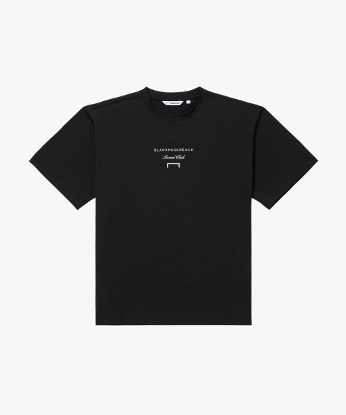 골스튜디오(GOALSTUDIO) BLACKPOOL BEACH EMBLEM TEE-BLACK