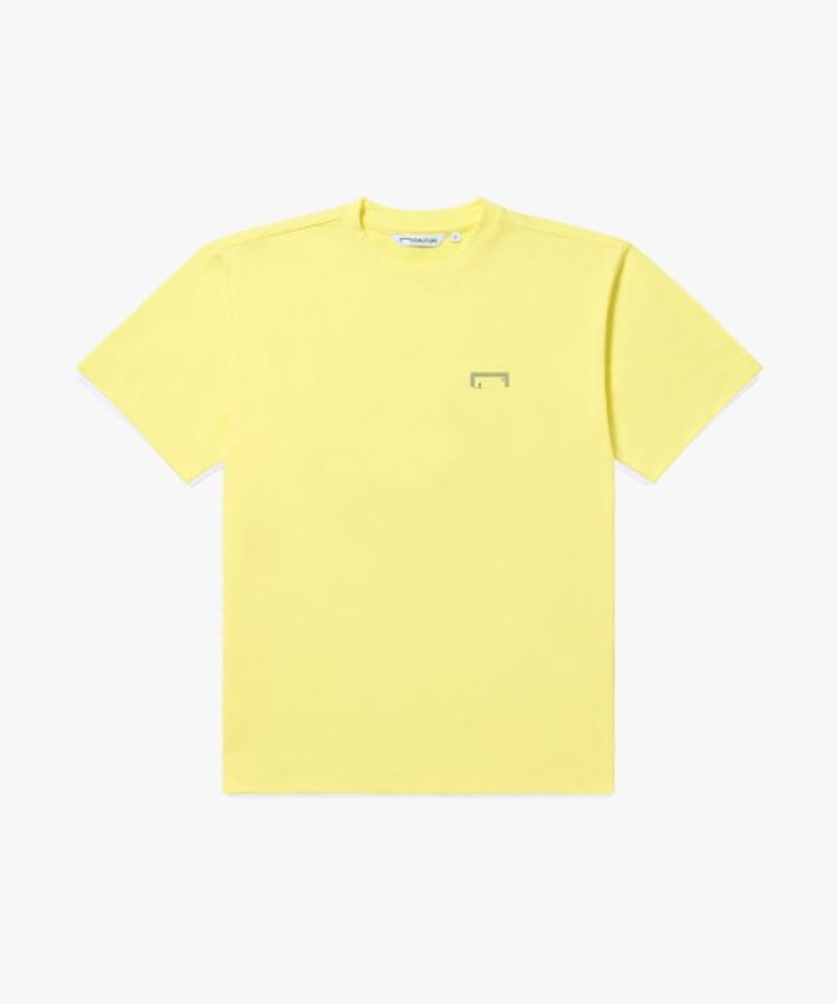 골스튜디오(GOALSTUDIO) ANTIBES BEACH BLUE WAVE TEE-YELLOW