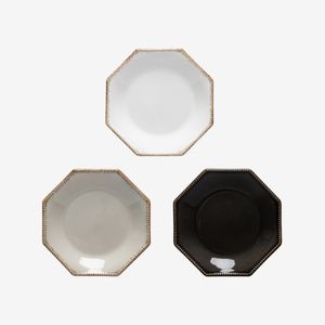 루지아 17cm 8각 브래드접시