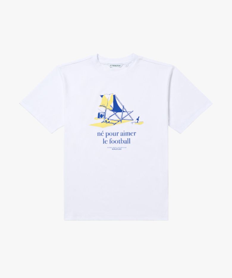 ANTIBES BEACH CHAIR TEE-WHITE
