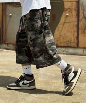 코튼 카펜터 버뮤다 팬츠 (카모)