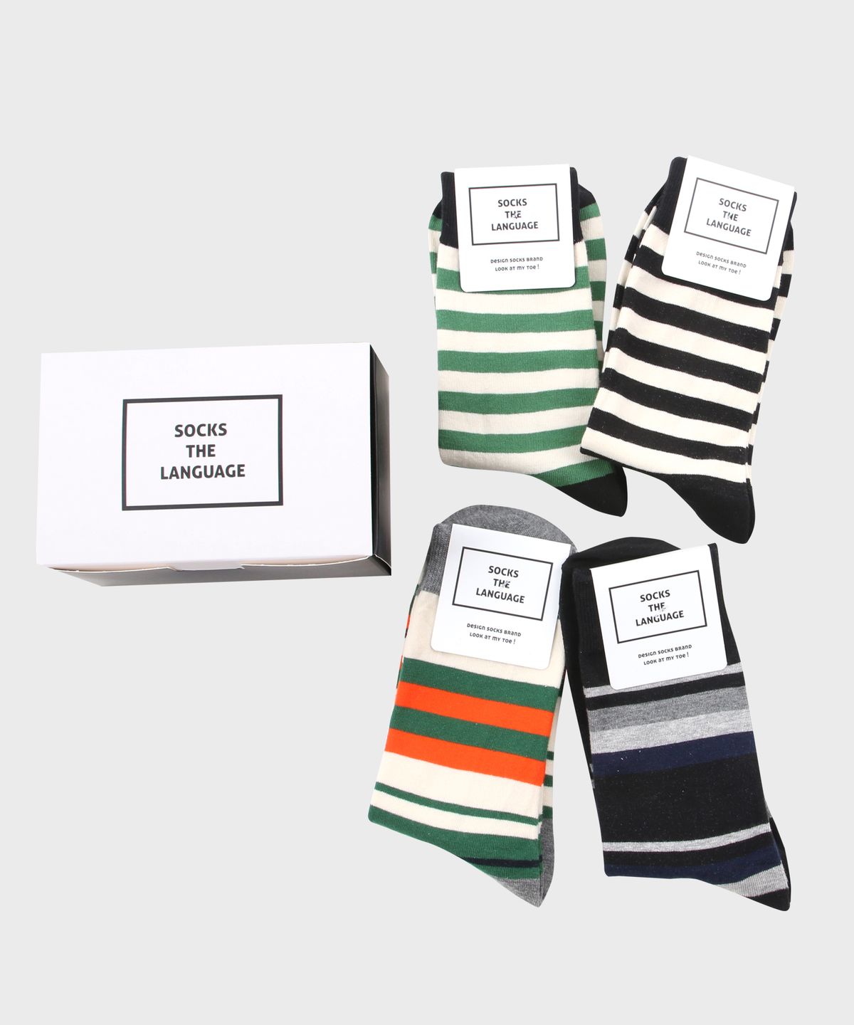 삭스더랭귀지(SOCKS THE LANGUAGE) 스모어 양말 SET
