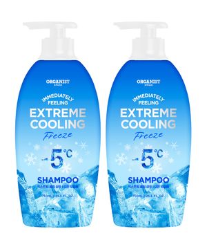 오가니스트 익스트림 쿨링 샴푸 750ml x 2개