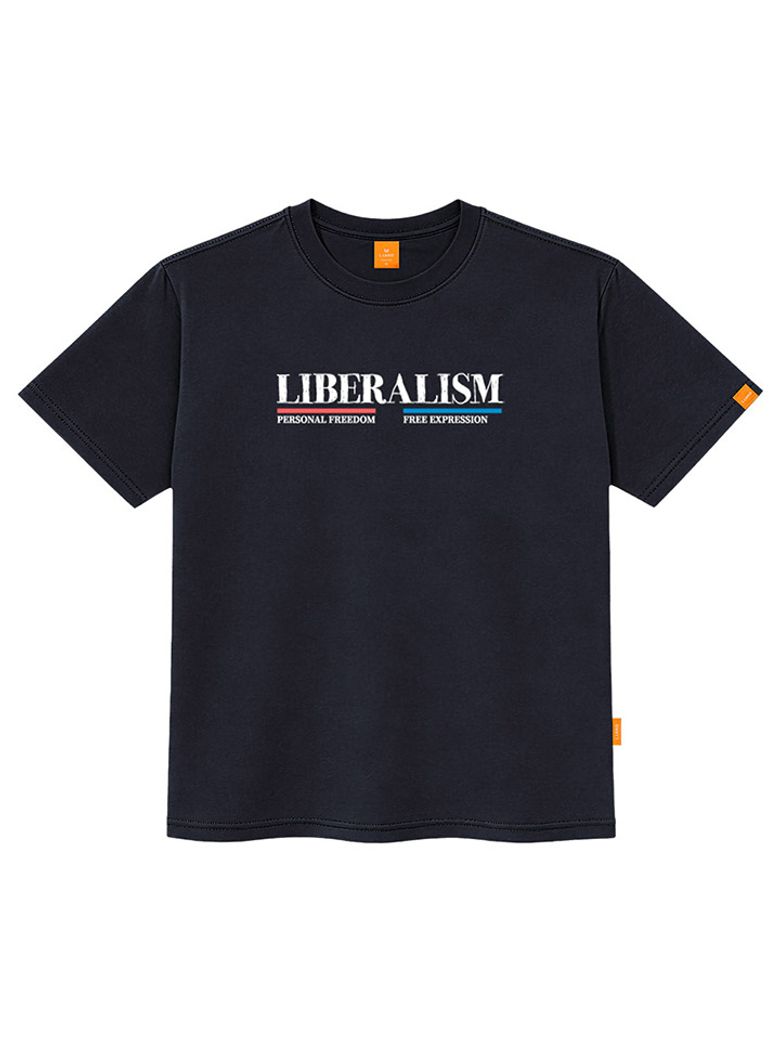 리버럴리즘 반팔티셔츠 남녀공용 빅사이즈 S~4XL