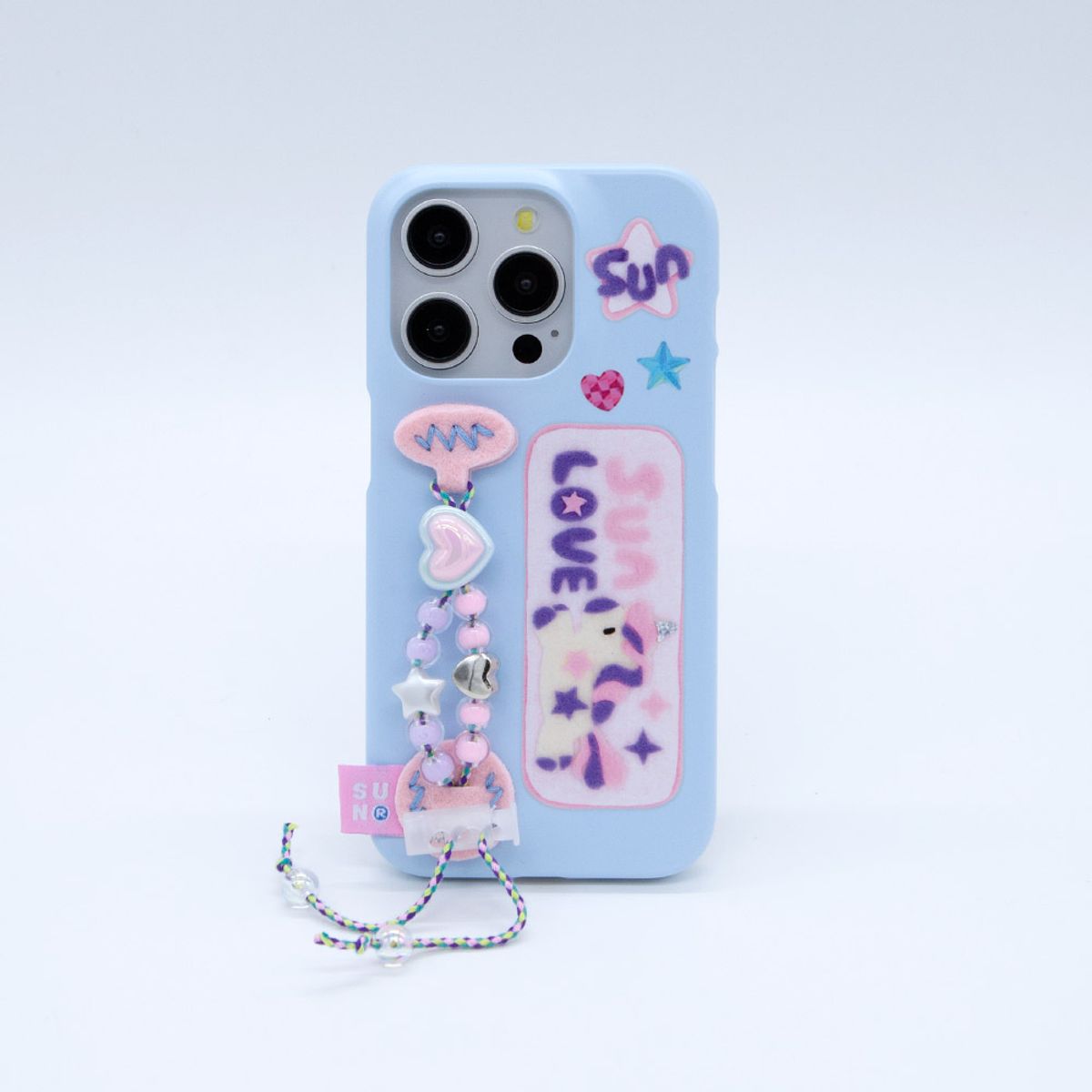 세컨드유니크네임(SECOND UNIQUE NAME) SUN CASE UNICON BEADS BLUE
