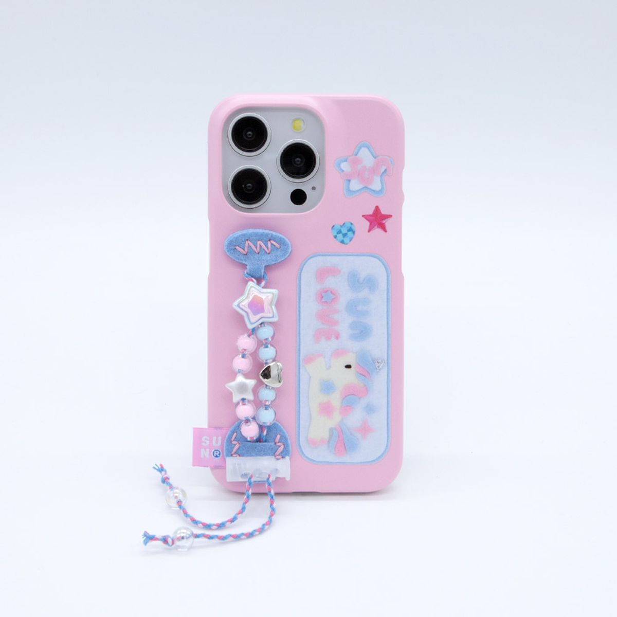세컨드유니크네임(SECOND UNIQUE NAME) SUN CASE UNICON BEADS PINK