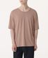 릴렉스드 CR 스쿱 넥 티셔츠 [데저트 핑크]
