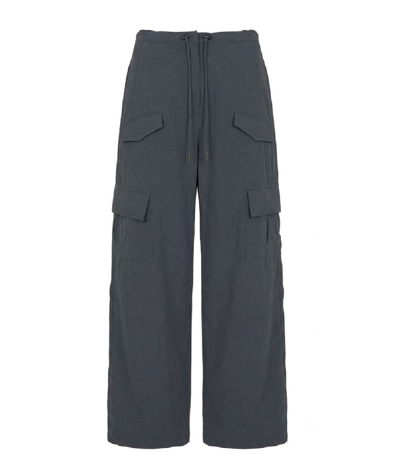 MO layer nylon cargo pants - Charcoal