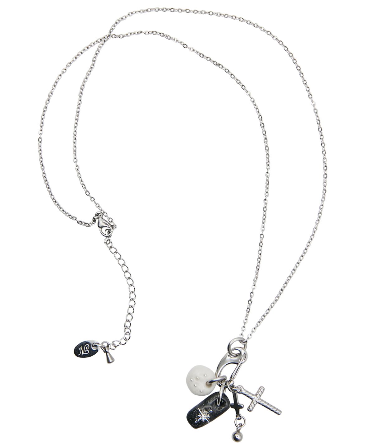 엔프프(NFF) celeste bunch necklace-silver