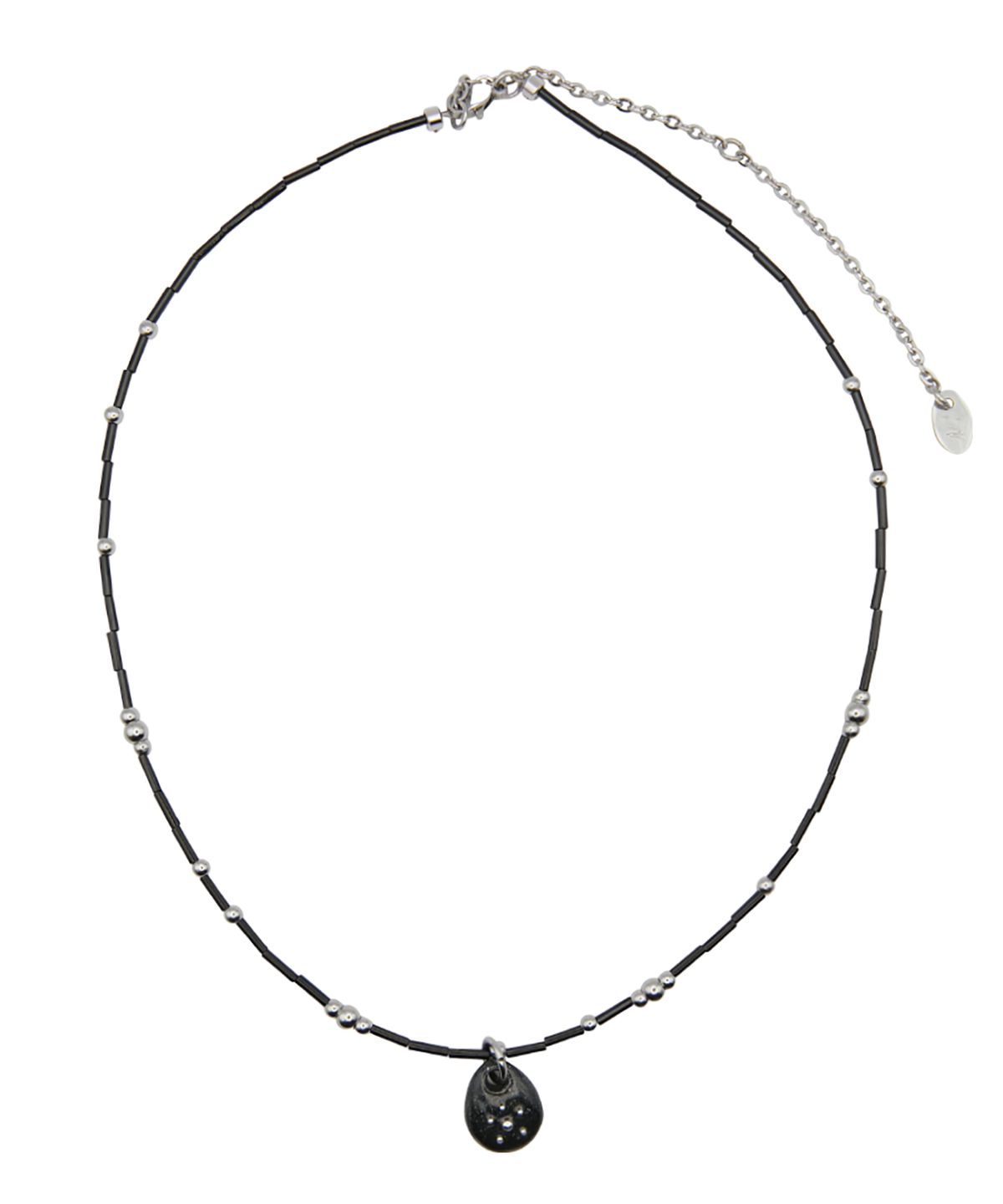 엔프프(NFF) stardust necklace-black