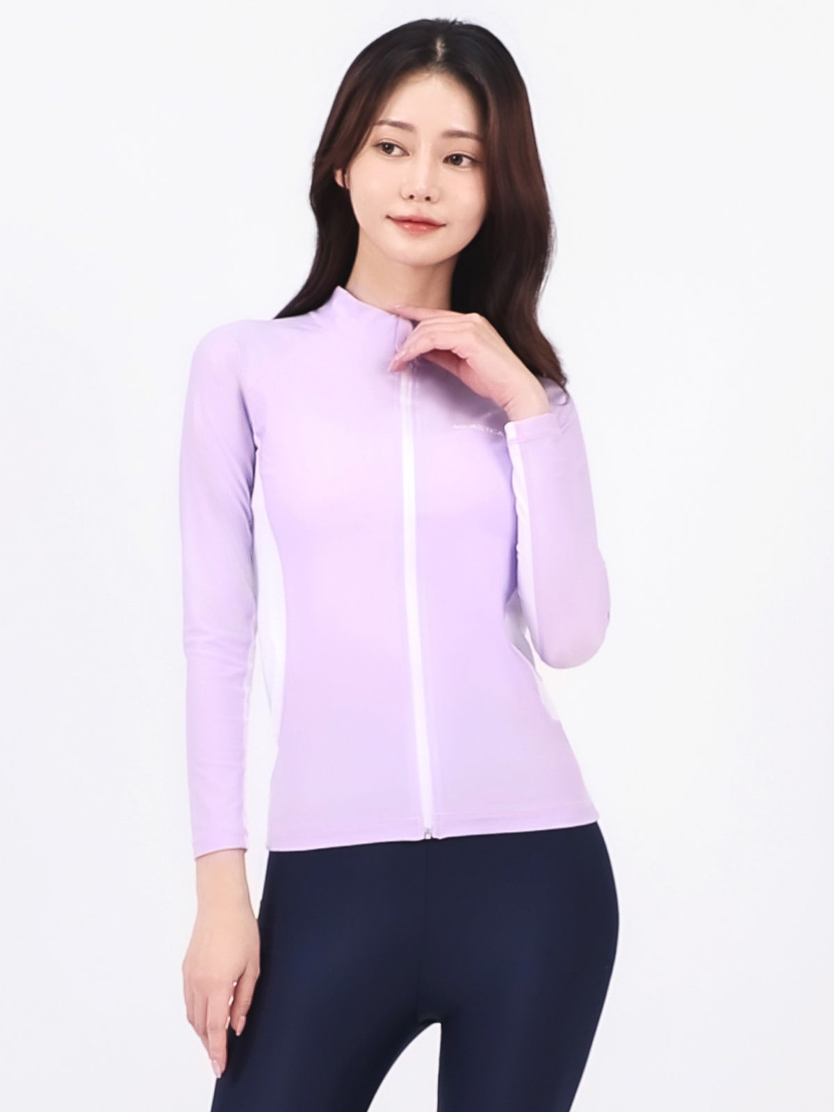 아쿠아티카(AQUATICA) 여성 래쉬가드집업 AQAWJP23005+워터레깅스 NV세트
