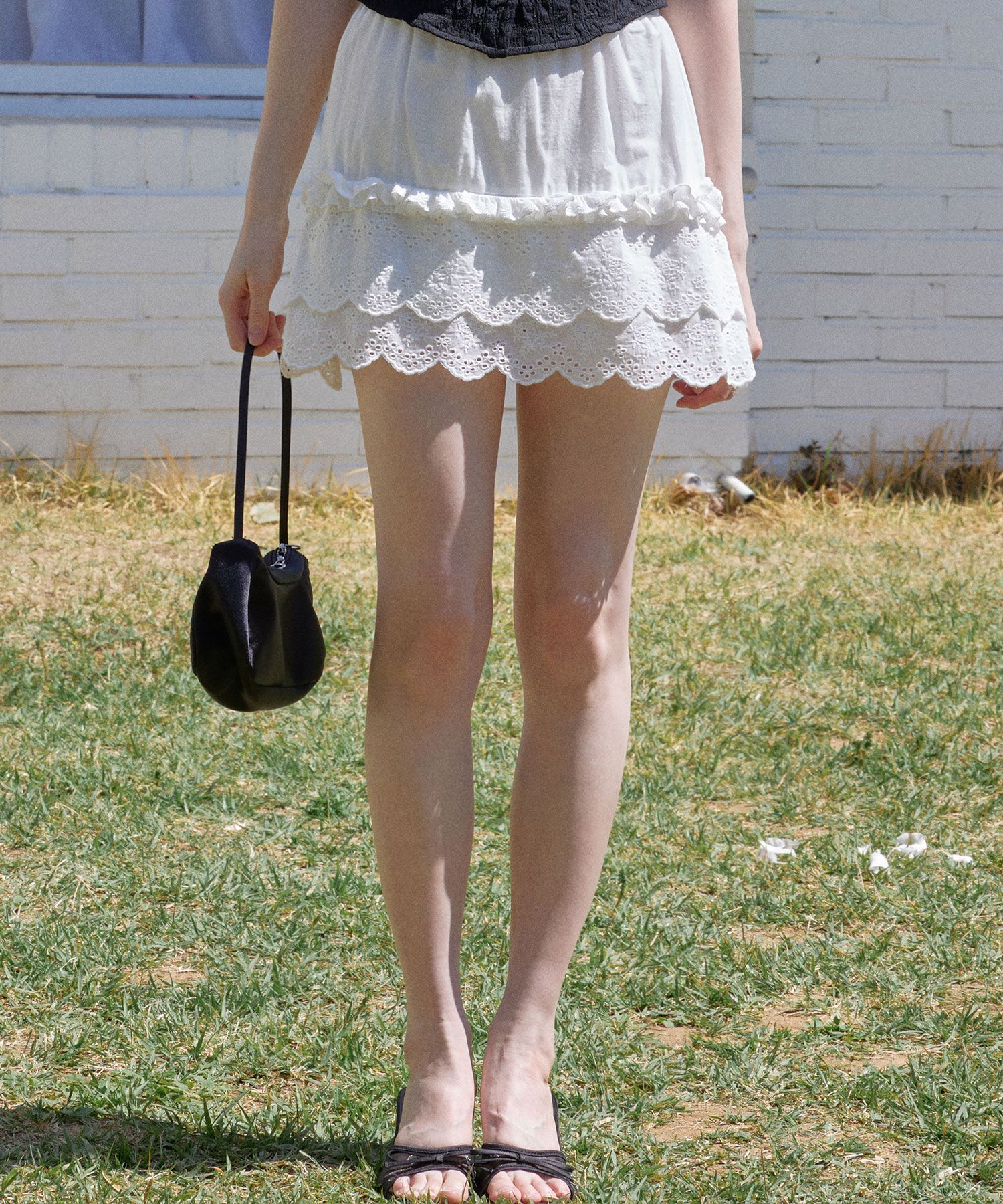LETTER FROM MOON ♥ Flower Lace Cancan Midi Skirt MUSINSA | LETTER FROM MOON Flower Lace Cancan Midi Skirt (White)