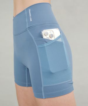 엘플렉스 P 크로스 포켓 3.5부 레깅스