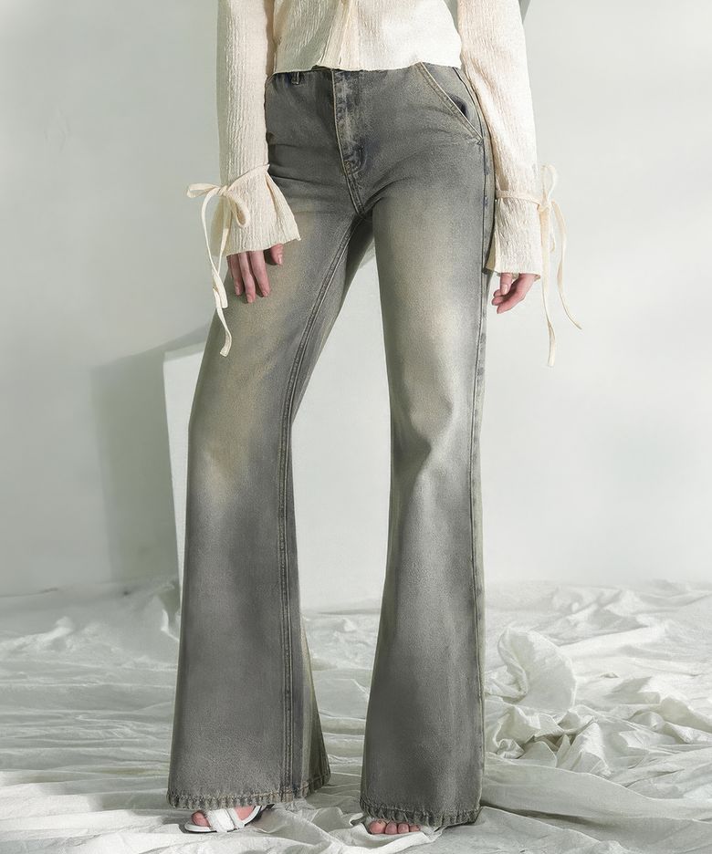 Back Slender Bootscut Jeans VINTAGE BLUE