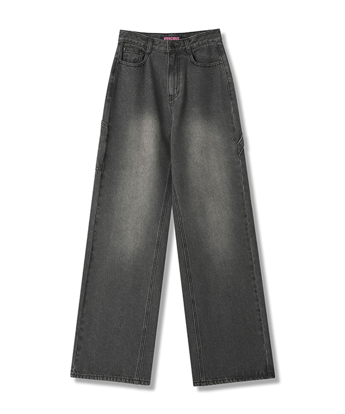 비바셔스(VIVACIOUS) Western Carpenter pants BLACK