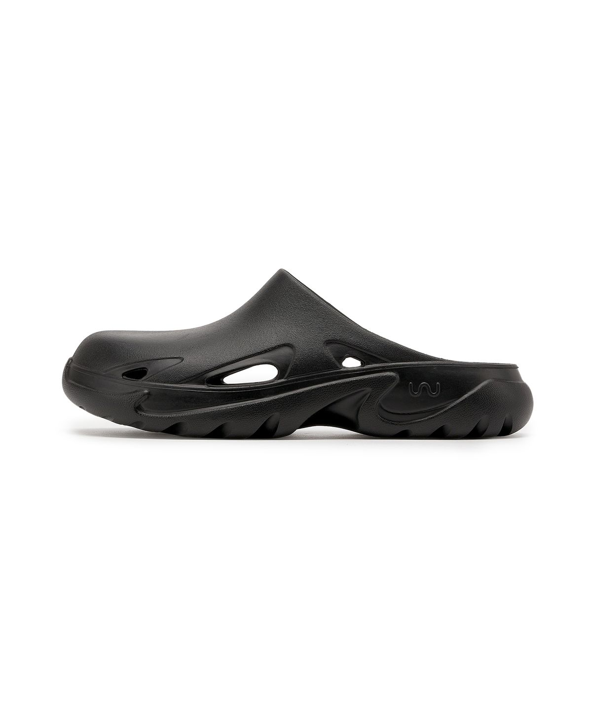 더블유(DOUBLEU) ROMA MULE - BLACK / 8151