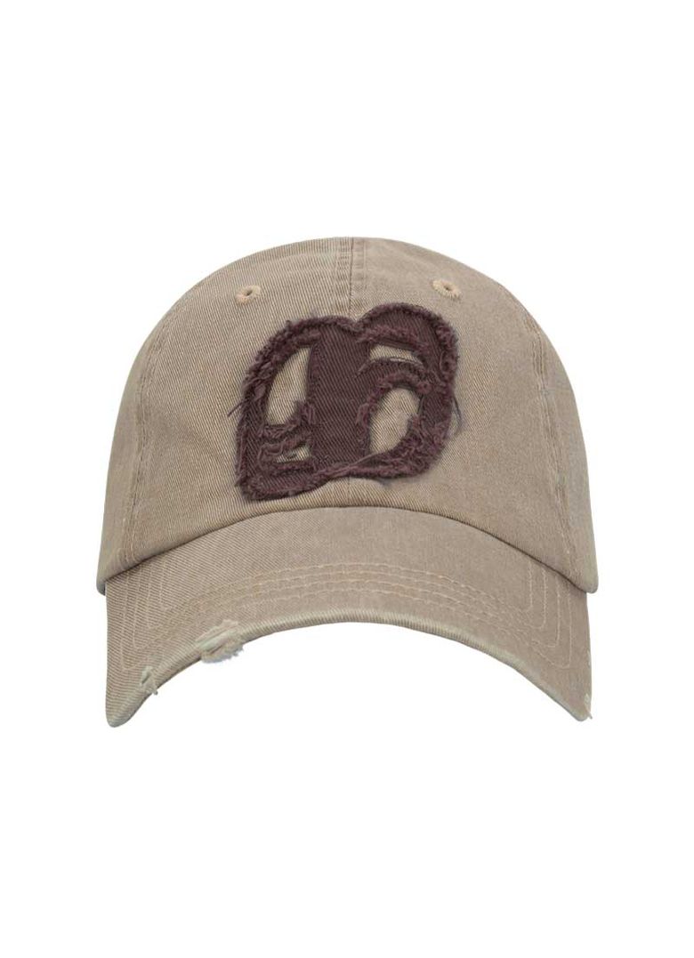 PATCH BALL CAP / BEIGE