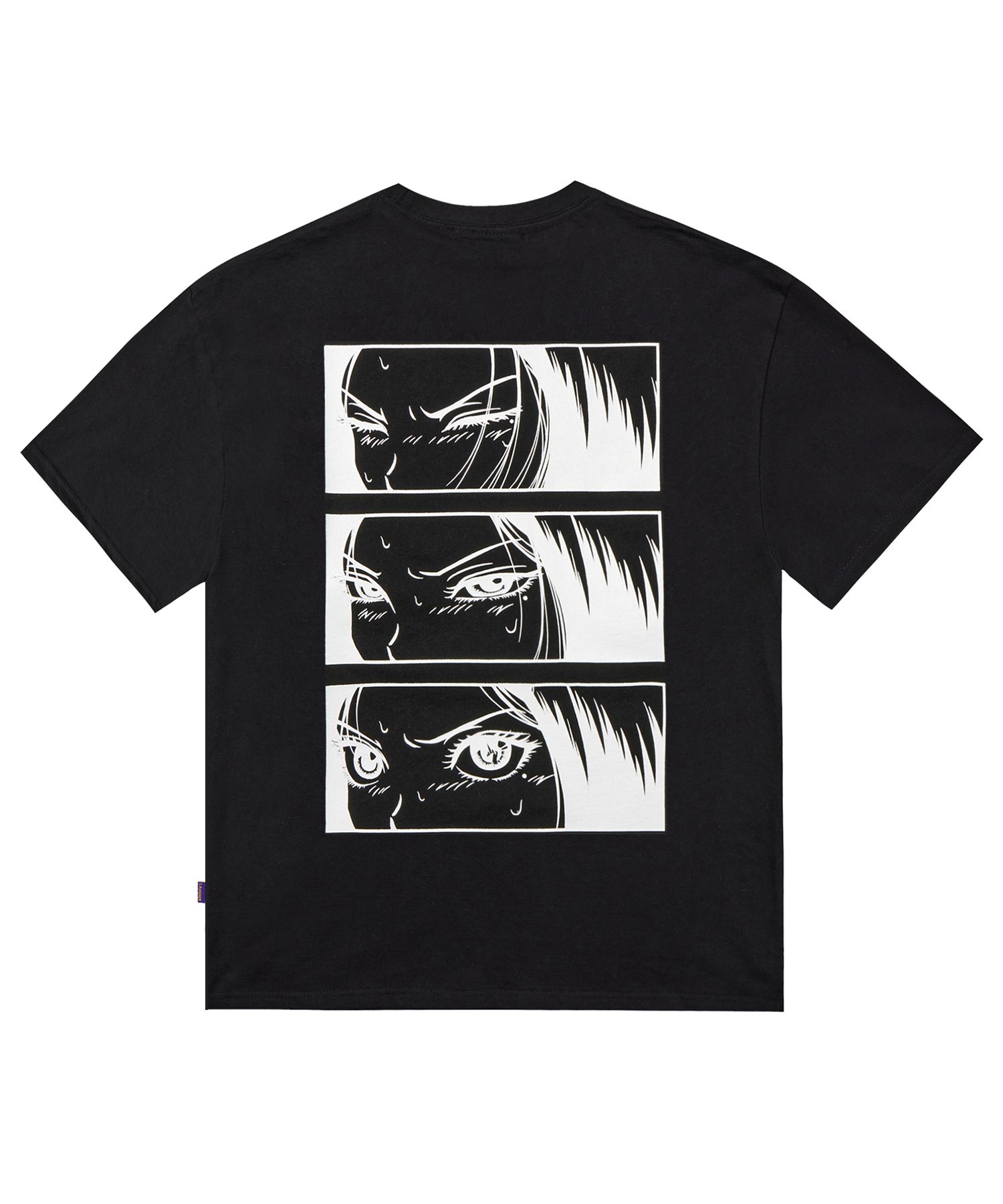 Tシャツ・カットソー LAUGHER Don Look T-Shirt Black TS53 MUSINSA | LAUGHER Don't Look T-Shirt - Black