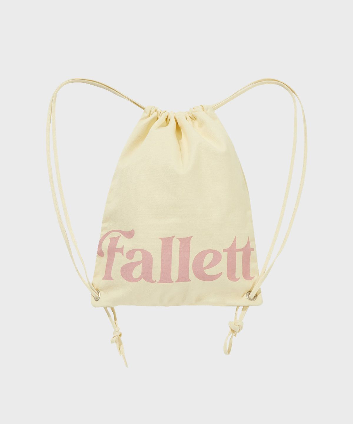 팔렛(FALLETT) 스토리 로고 짐색 크림