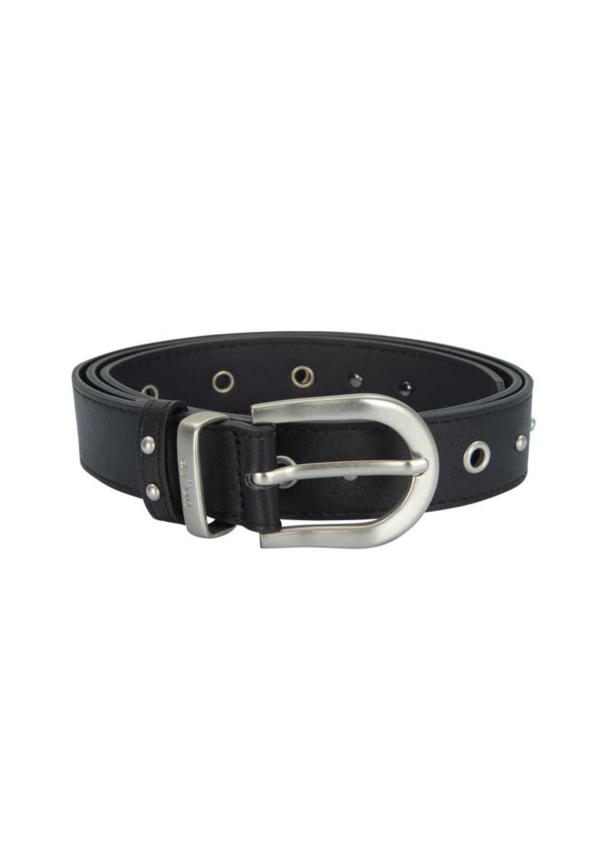 애즈온(ASON) TWINS EYELET BELT / BLACK
