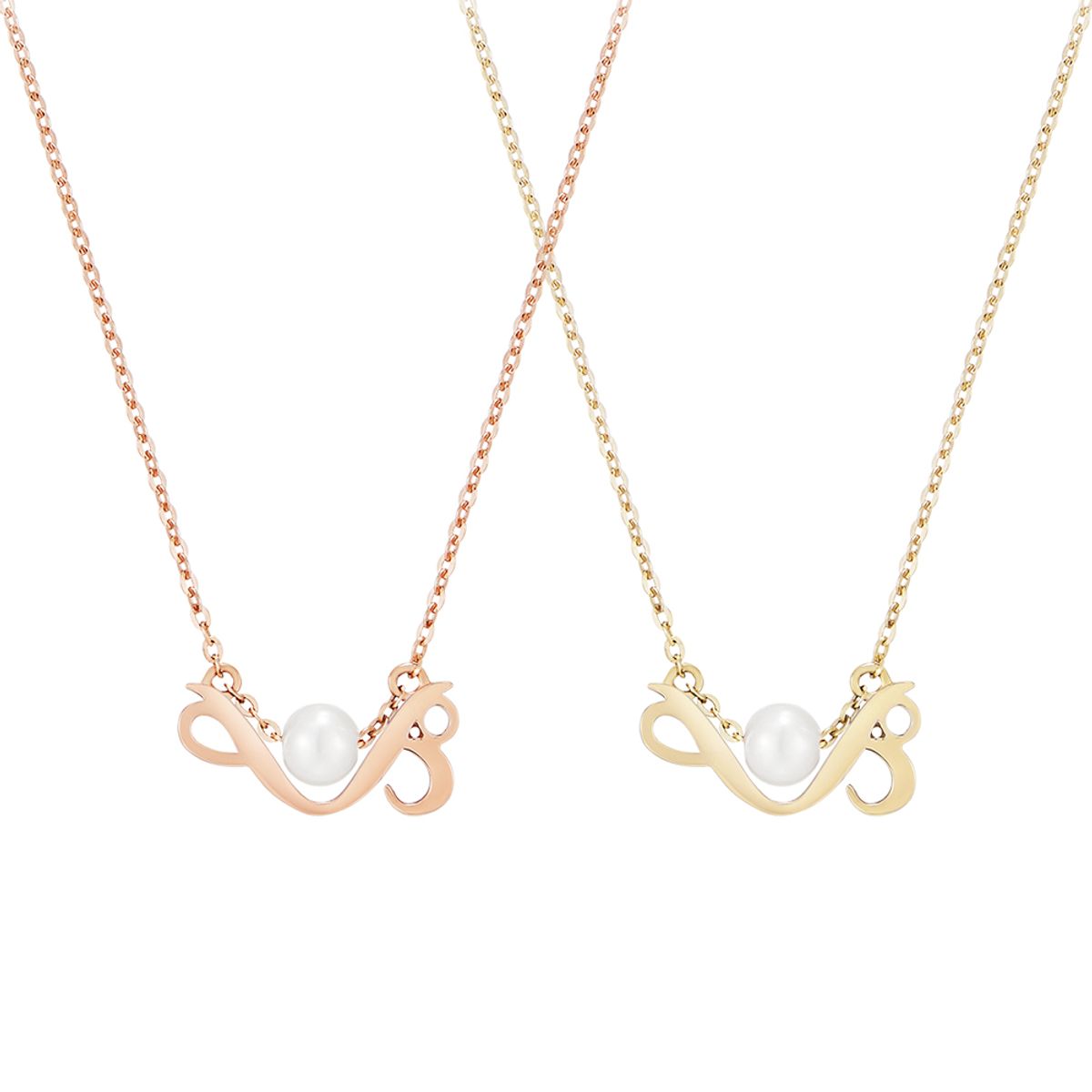 폴브리알(PAUL BRIAL) 14K P.B 목걸이 PMGN006S