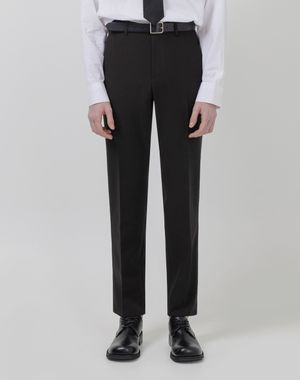 WOBO 제로 슬랙스 [블랙]