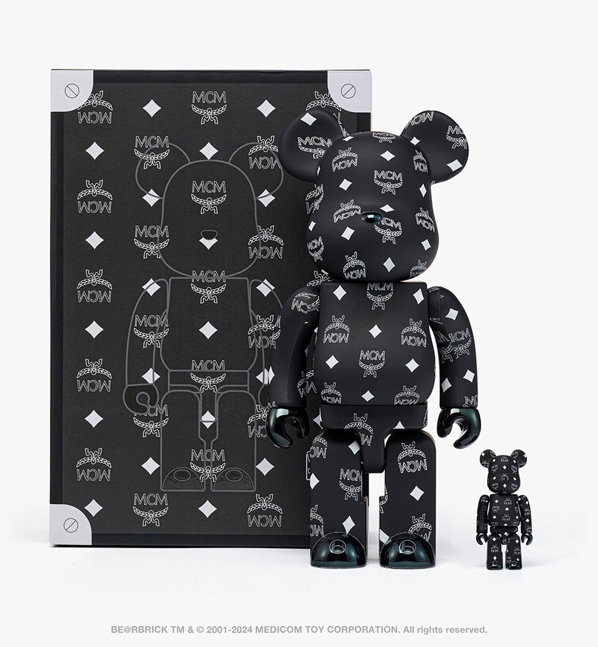 엠씨엠(MCM) MCM X BE@RBRICK 100% & 400% Set