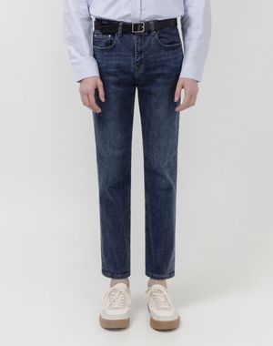 WOBO 오프 데님 [딥블루]