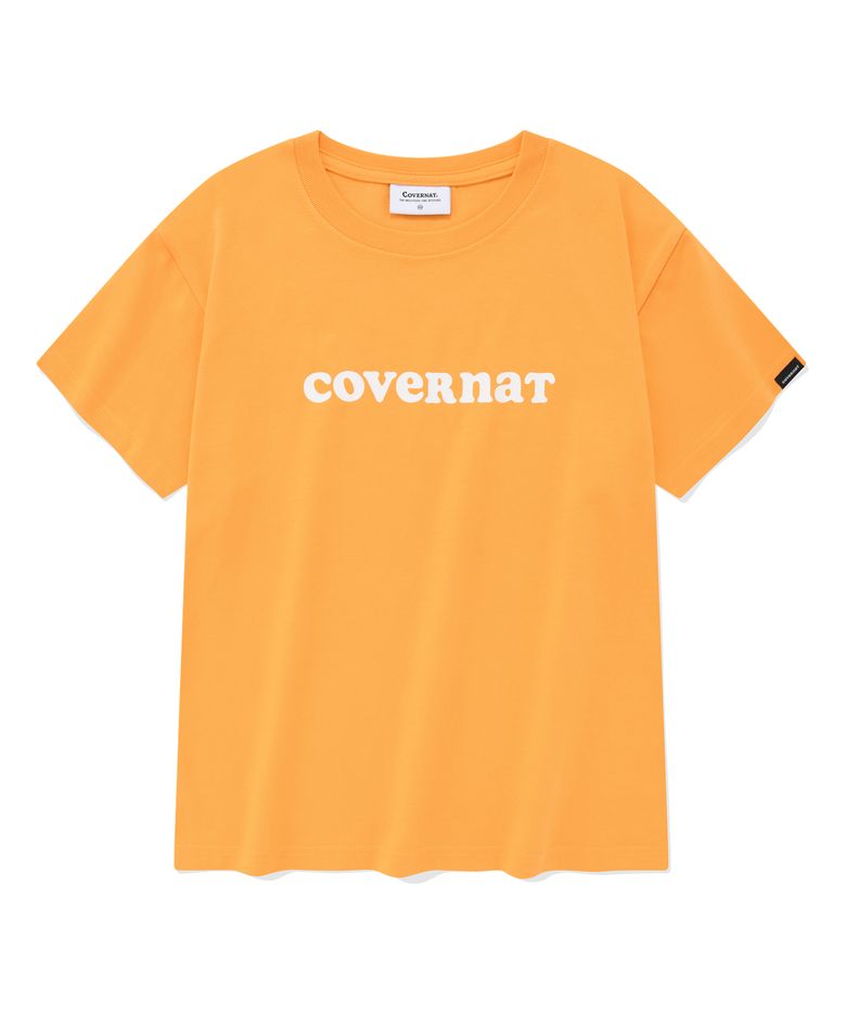 우먼 쿠퍼 로고 티셔츠 Orange