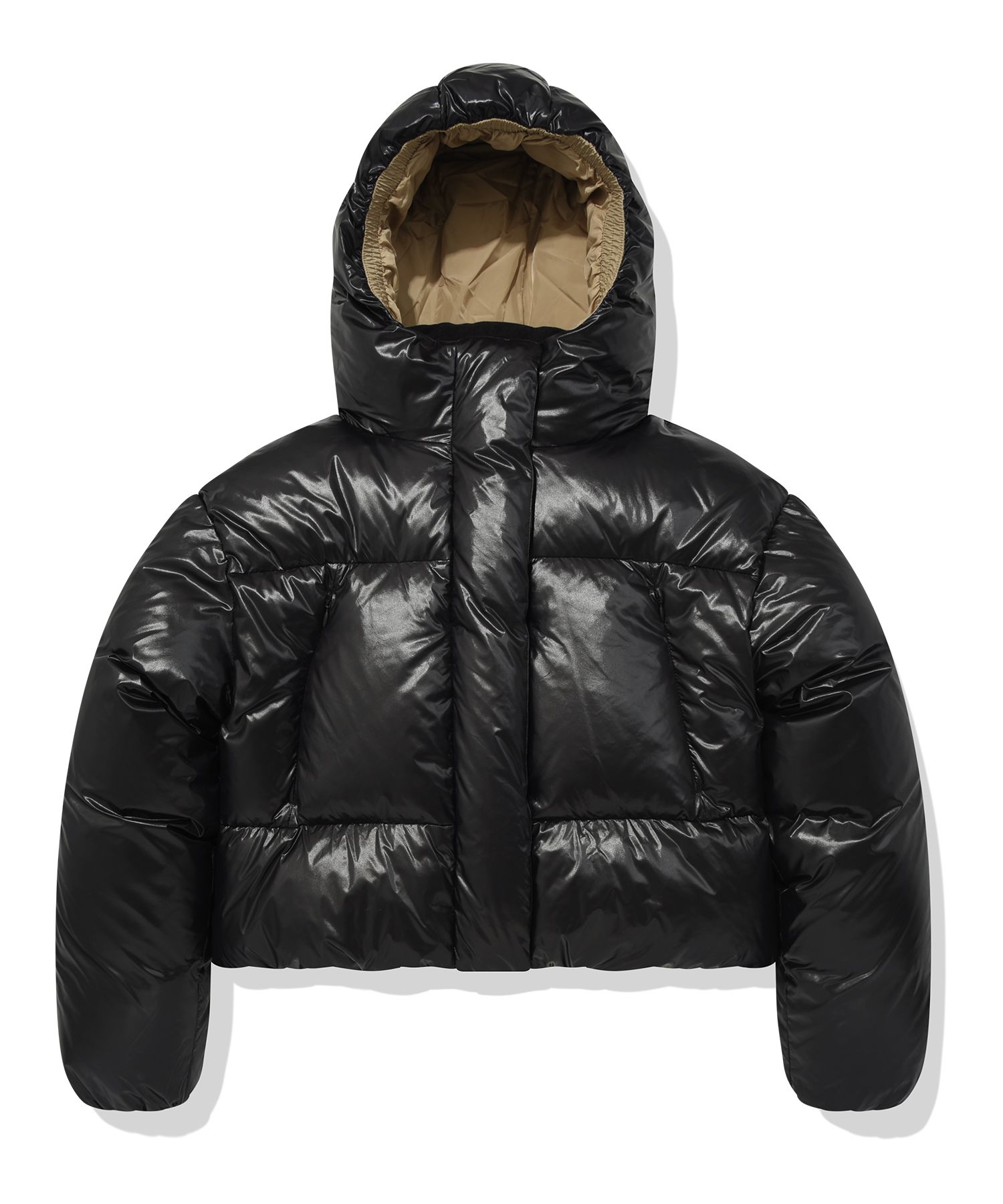 ●COVERNAT●W RDS BIG GLOSSY SHORT PUFFER レディース MUSINSA | COVERNAT WOMAN Women's RDS Glossy Short Puffer Black