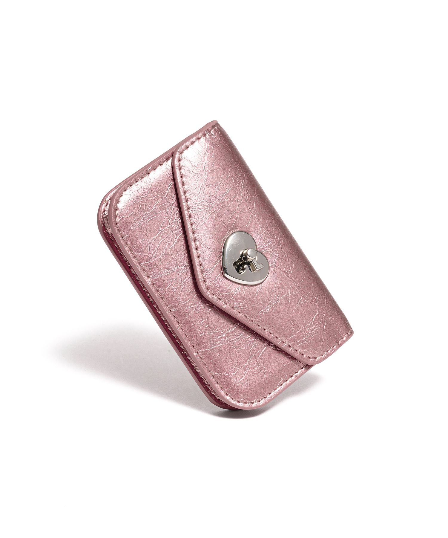 ◇LE MASQUE◇ Heartlock compact business card card wallet sh MUSINSA | LEMASQUE Heartlock compact business card card