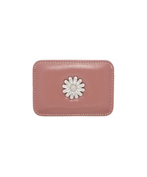 데이지 슬림 미니 교통 카드지갑 앤틱핑크