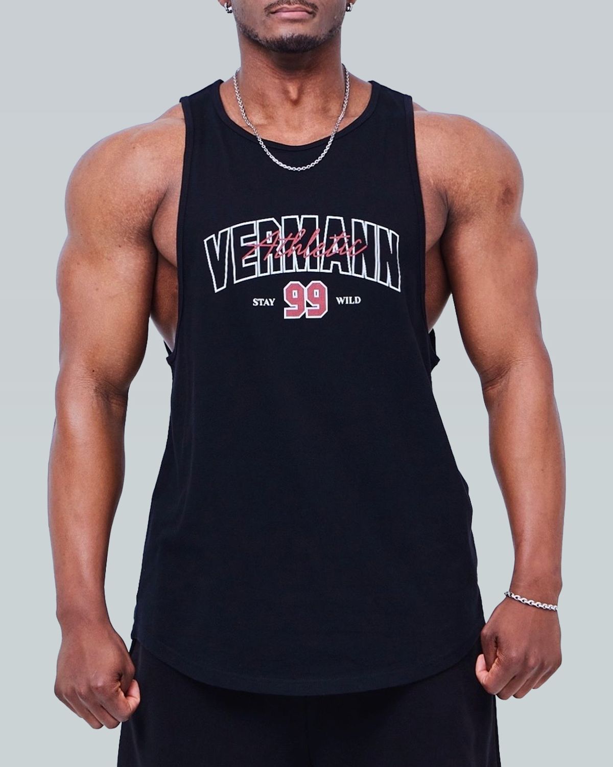 베르만 어패럴(VERMANN APPAREL) 99 로고 나시