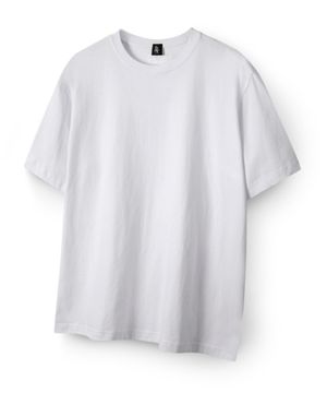 스탠다드 무지 라운드 반팔 티셔츠 HA-1030 HAR1002 화이트