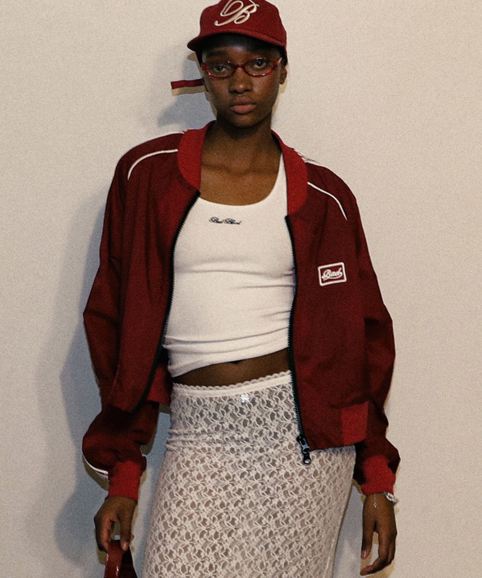 MUSINSA | BADBLOOD Billy SS Track Jacket - Red