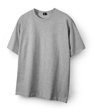 스탠다드 무지 라운드 반팔 티셔츠 HA-1030 HAR1002 멜란지