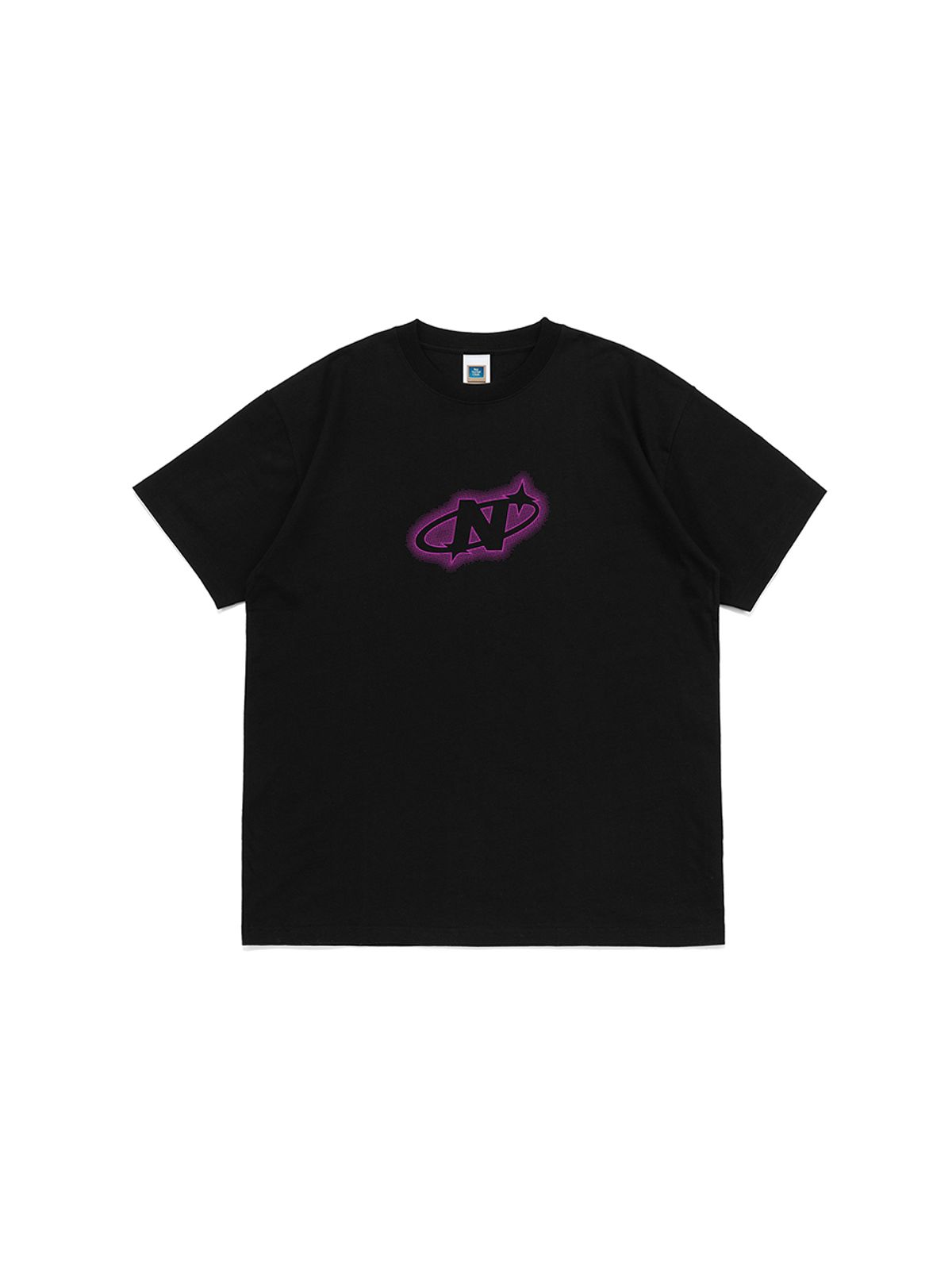 넷소셜클럽(NET SOCIAL CLUB) 네온 N 로고 반팔티 (블랙)