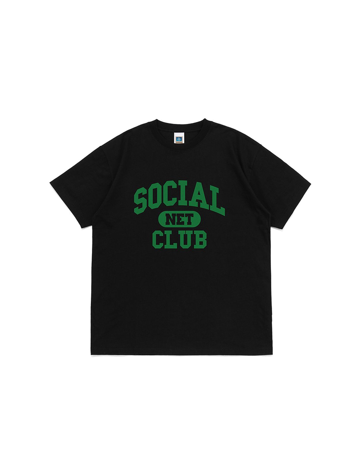 넷소셜클럽(NET SOCIAL CLUB) SNC 컬리지 반팔티 (블랙)