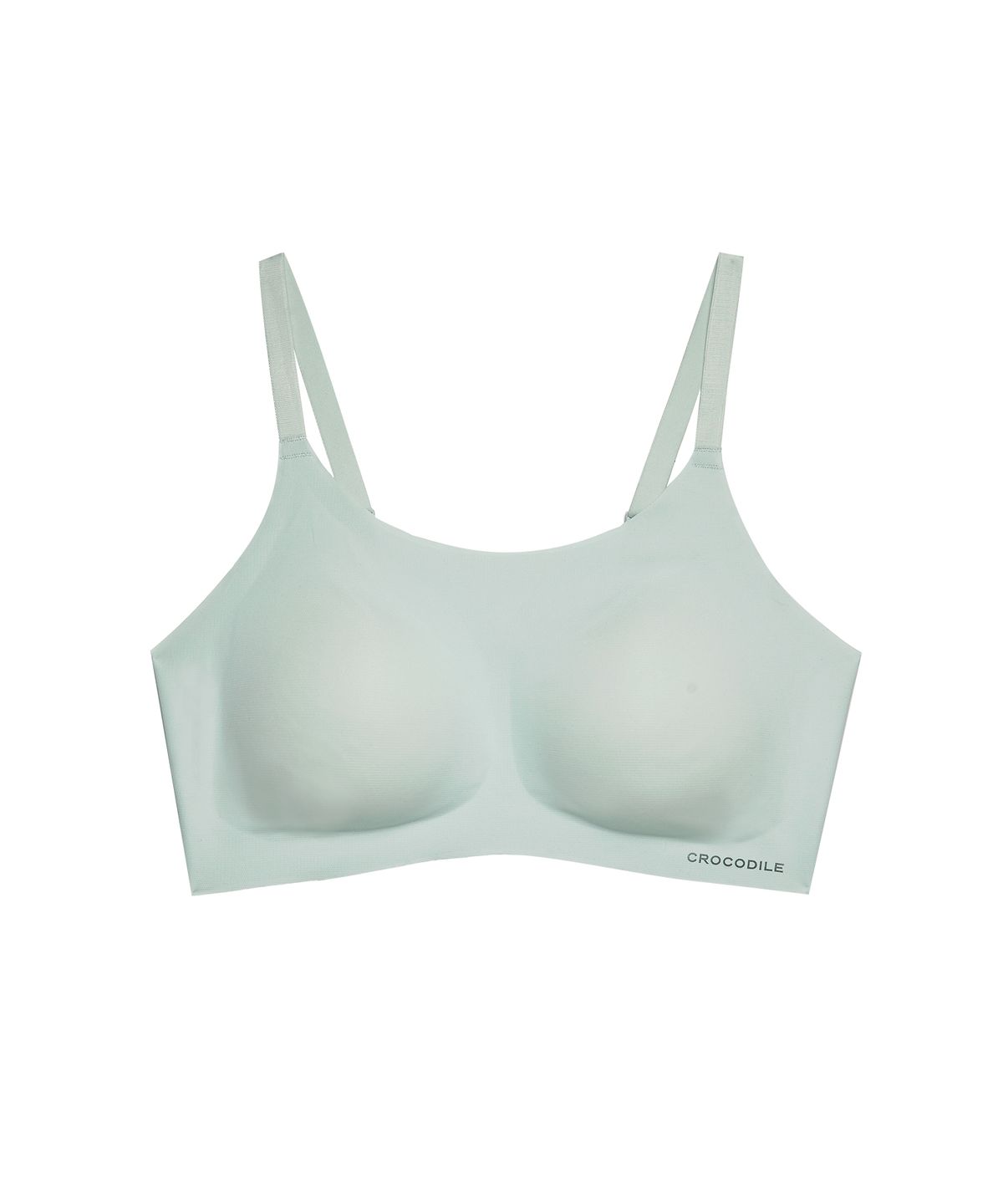 크로커다일 이너웨어(CROCODILE INNERWEAR) 라이크라 인견쉘론 스트랩 일체형 브라