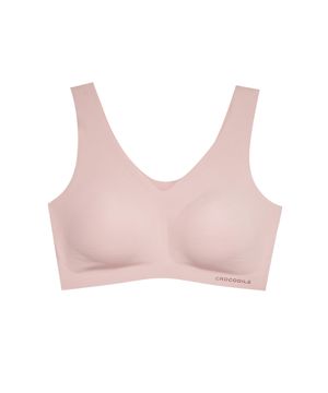 라이크라 인견쉘론 V넥 일체형 브라