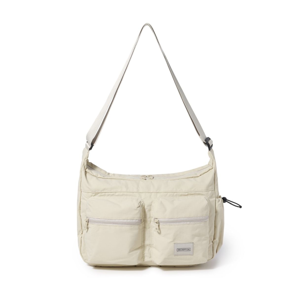 브롬톤 런던(BROMPTON LONDON) TWO POCKET HOBO BAG - CREAM (P245ACR202)